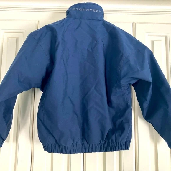 StormTech Classics Youth Small Blue Cropped Fleece Lined Jacket - Picture 3 of 6